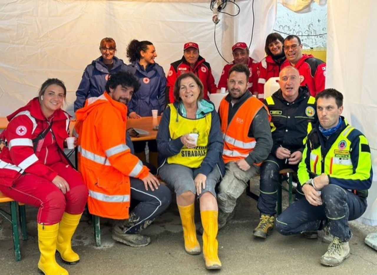 Voci dalla Romagna: testimonianze e racconti dei Volontari CRI impegnati nell&rsquo;emergenza
