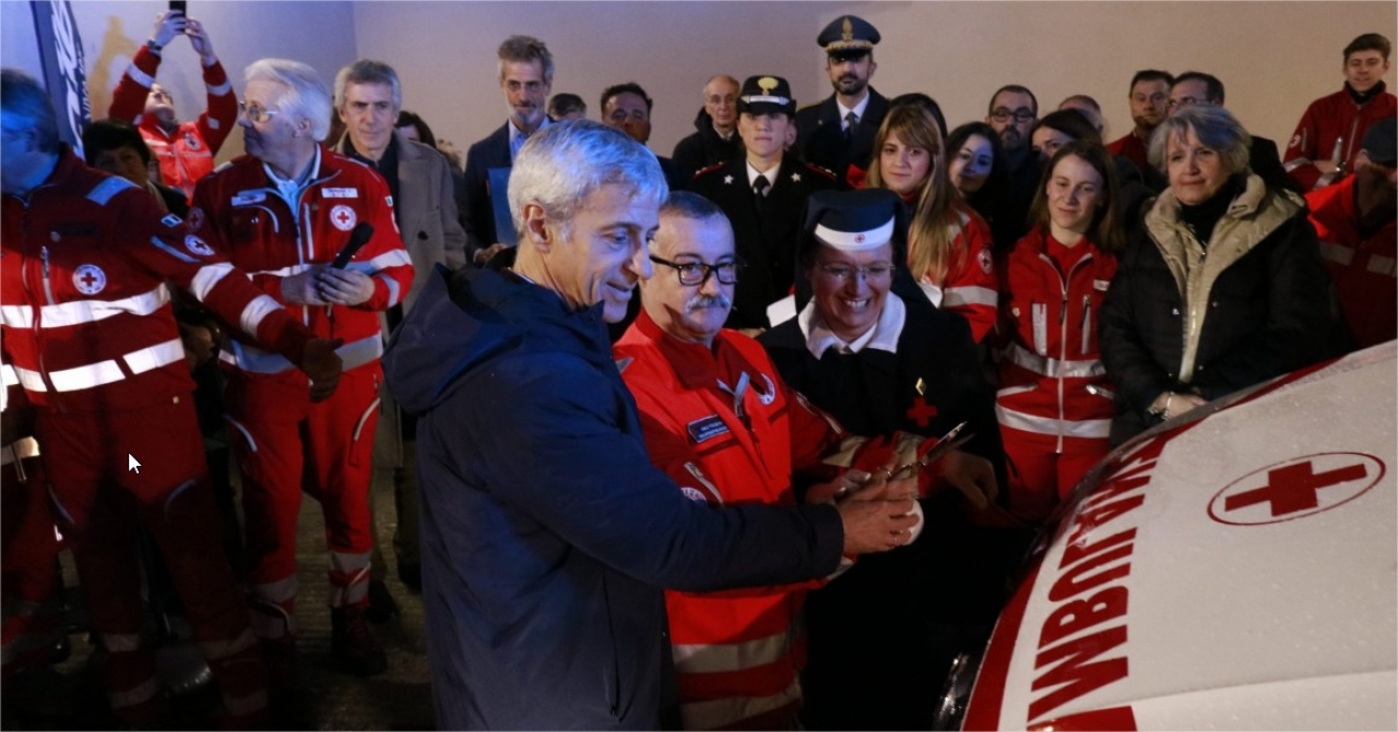 Inaugurata la nuova Charlie 10 Luca Virginio, donata da Barilla