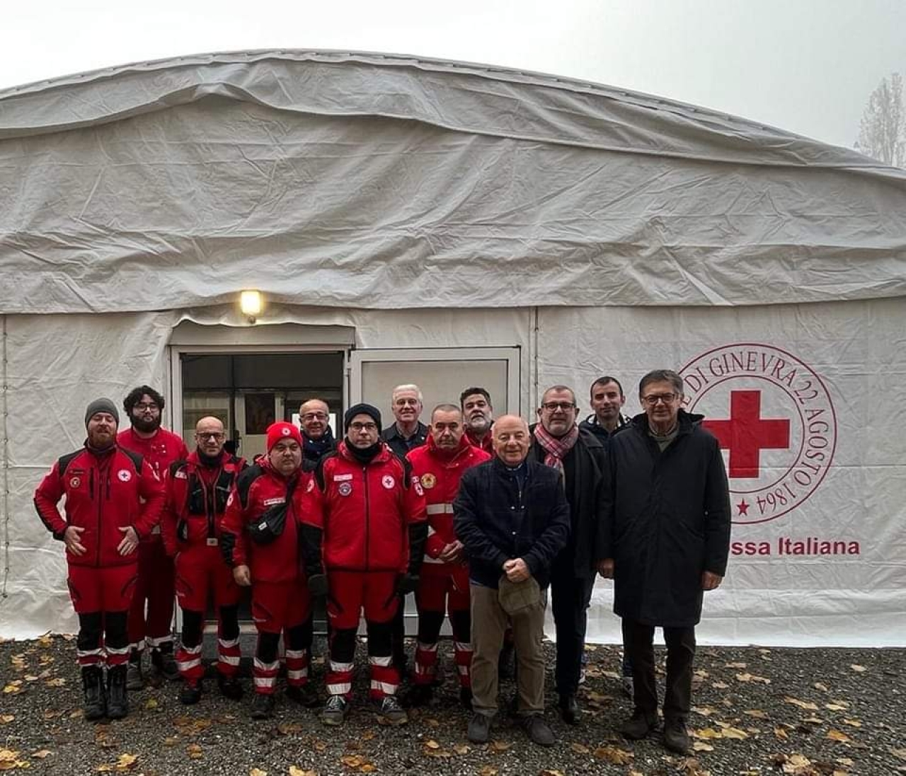 Una Chiesa in tempo per Natale, grazie alla Croce Rossa